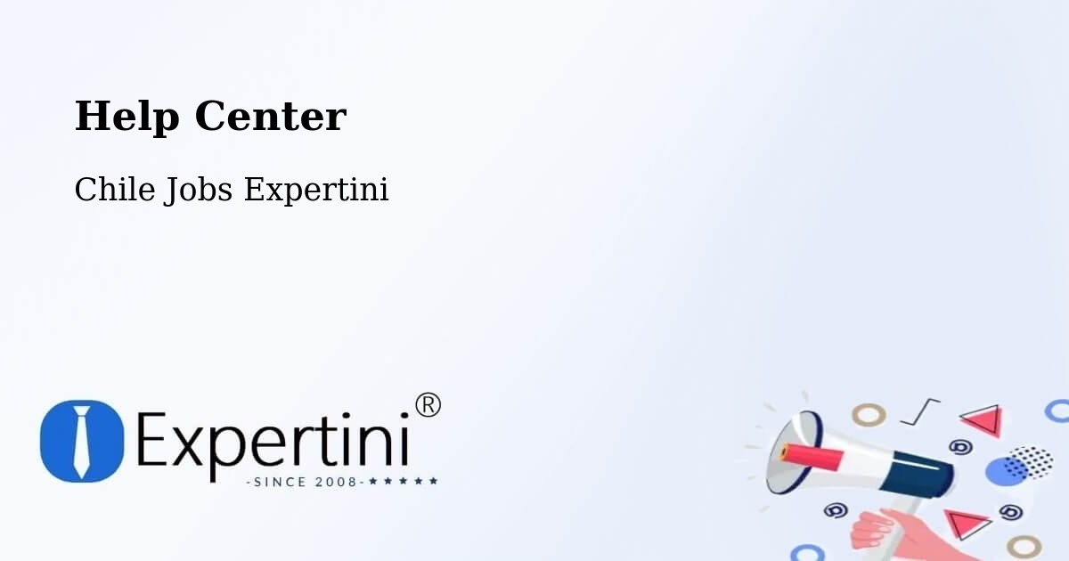 Help Center – Talca - Chile Jobs Expertini